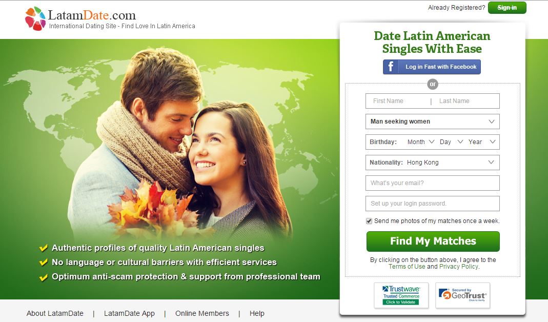 top 5 latin dating sites