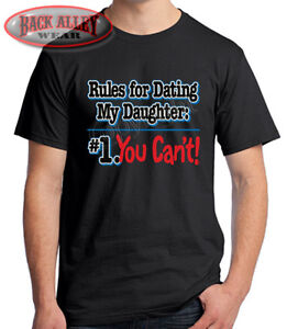 T shirt rules for dating my daughter kopen