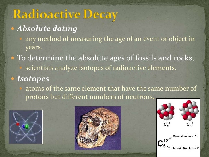 why does radioactive dating work