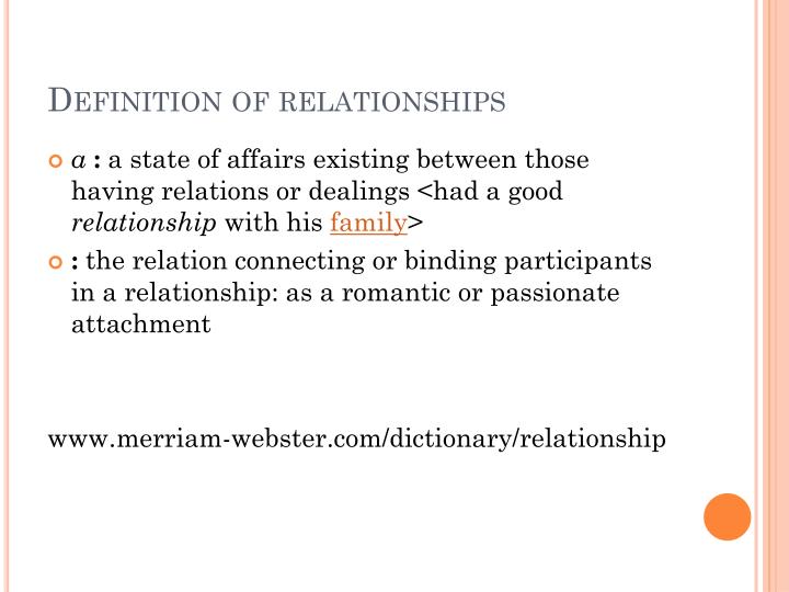 dating definition webster