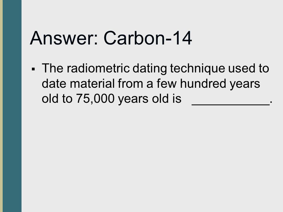 radioactive dating false