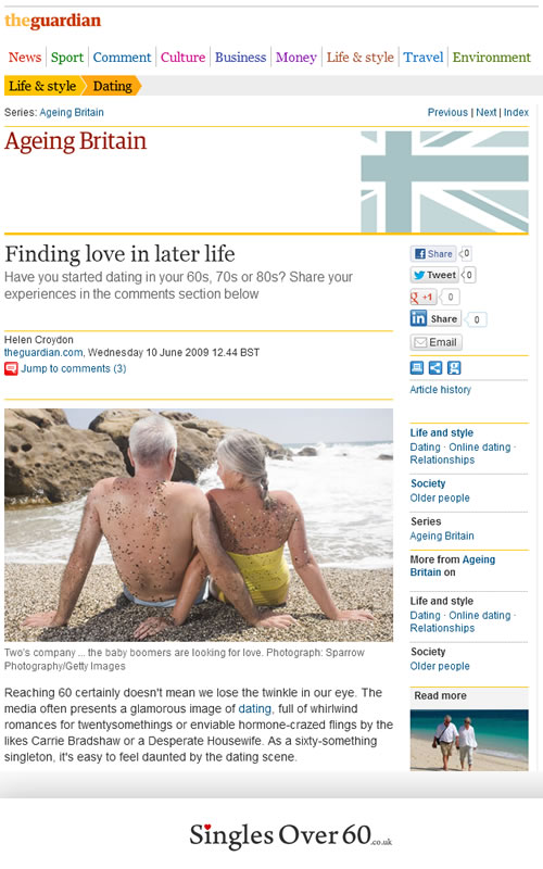 dating sites over 60s