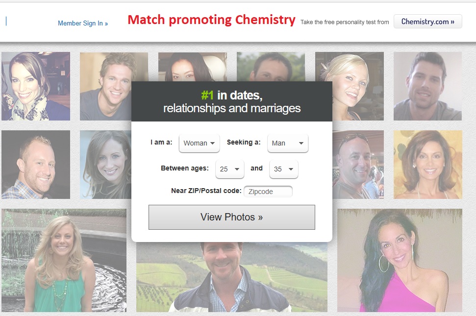 online dating chemistry