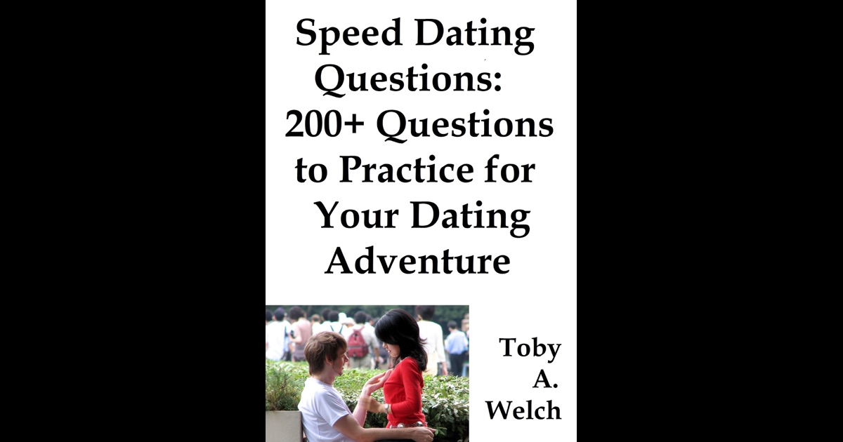 Questions about speed dating