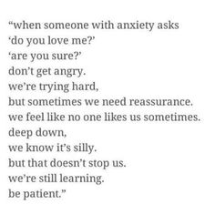 things to know dating someone with anxiety