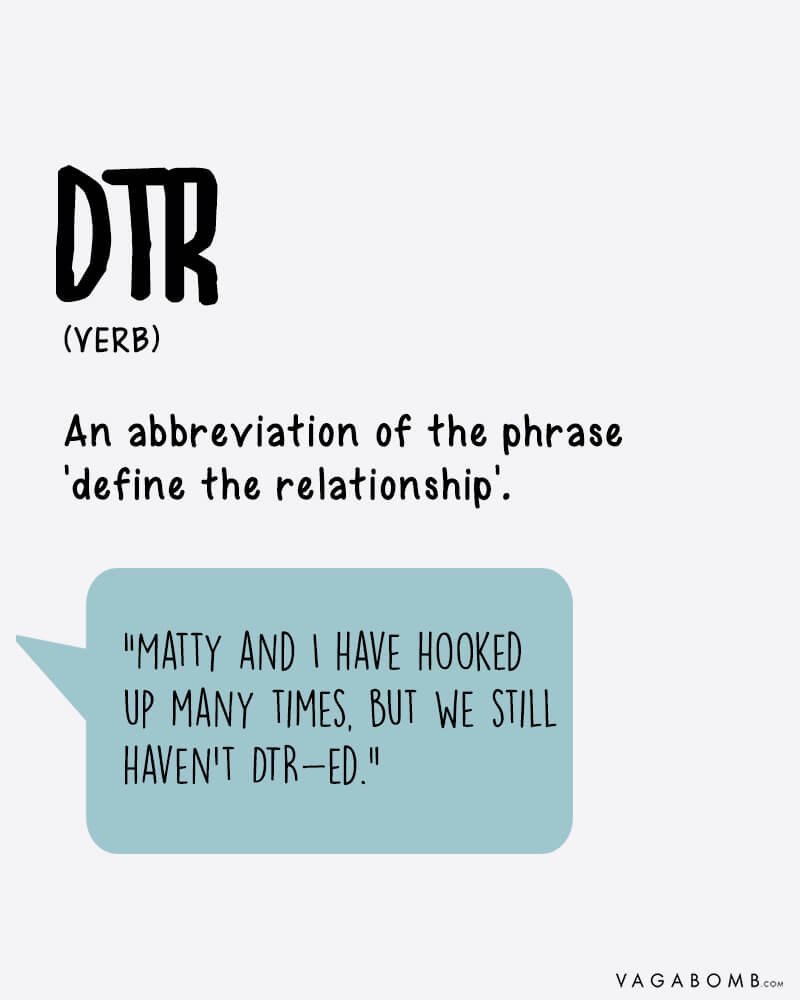 dating definition relationship